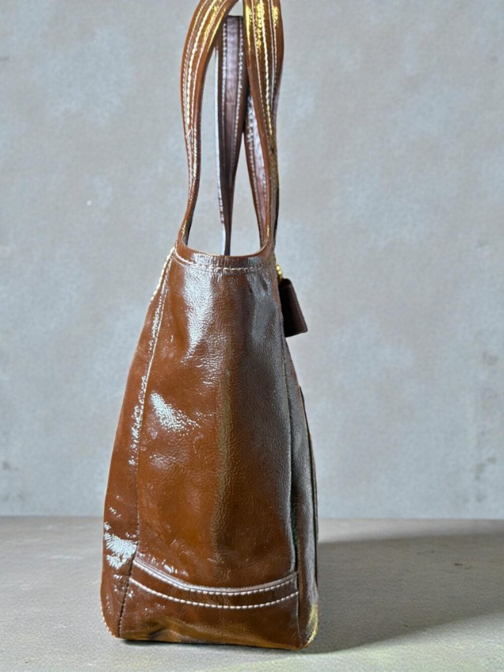 Coach Legacy Ergo 2007 Shoulder Tote Bag - Picture 6 of 11